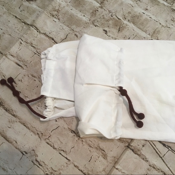 NWT COLLECTIVE white long sleeve top - Picture 7 of 12